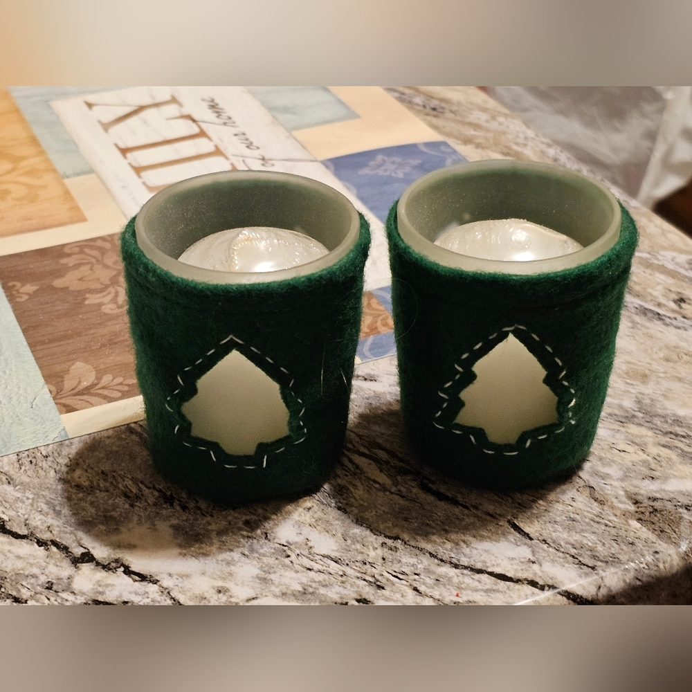 Vintage candle holders